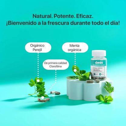 DEOS® Cápsulas de Frescura Corporal | 30 Cápsulas